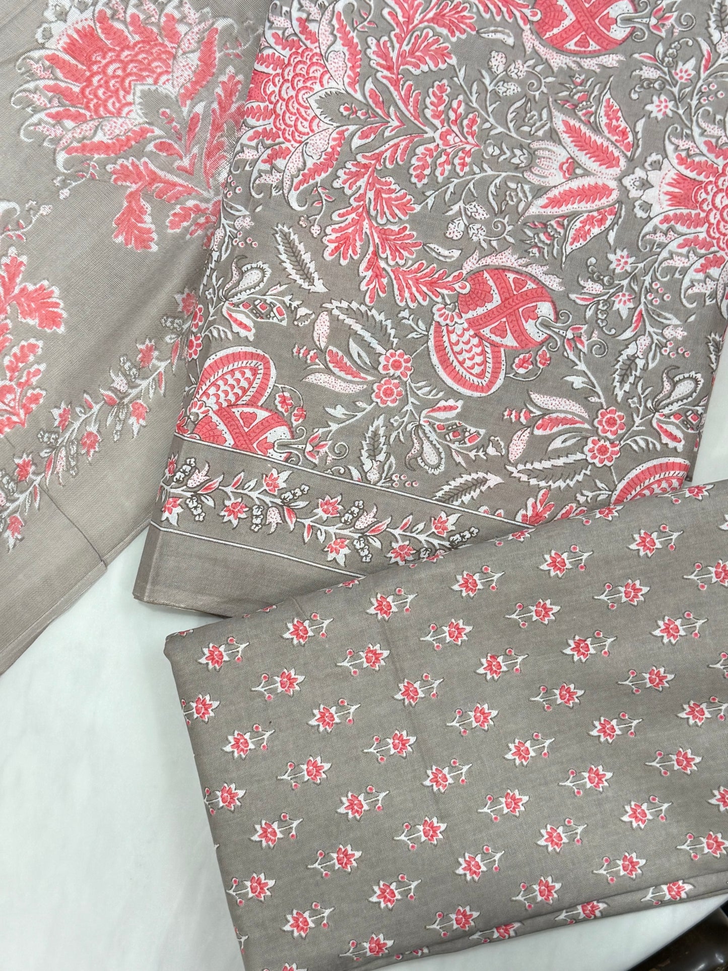 DT LAWN PRINTED SUIT 16 Q