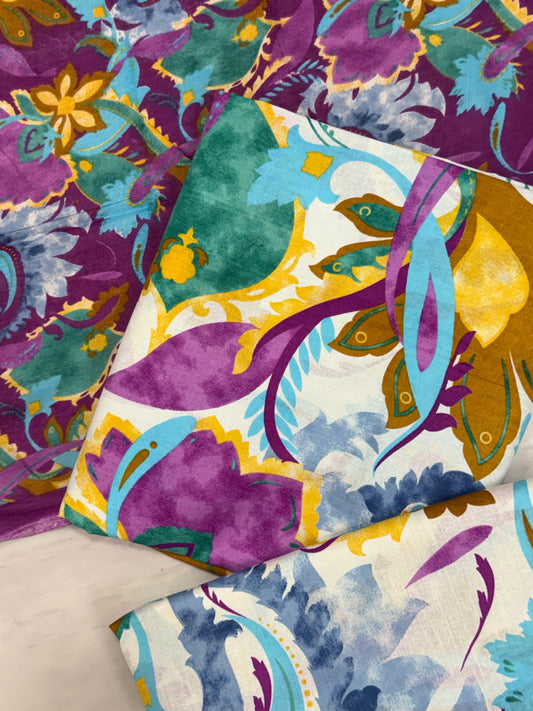 DT LAWN PRINTED SUIT 10 Q