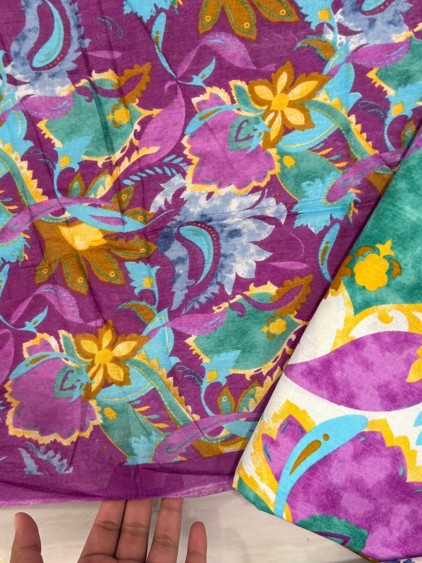 DT LAWN PRINTED SUIT 10 Q