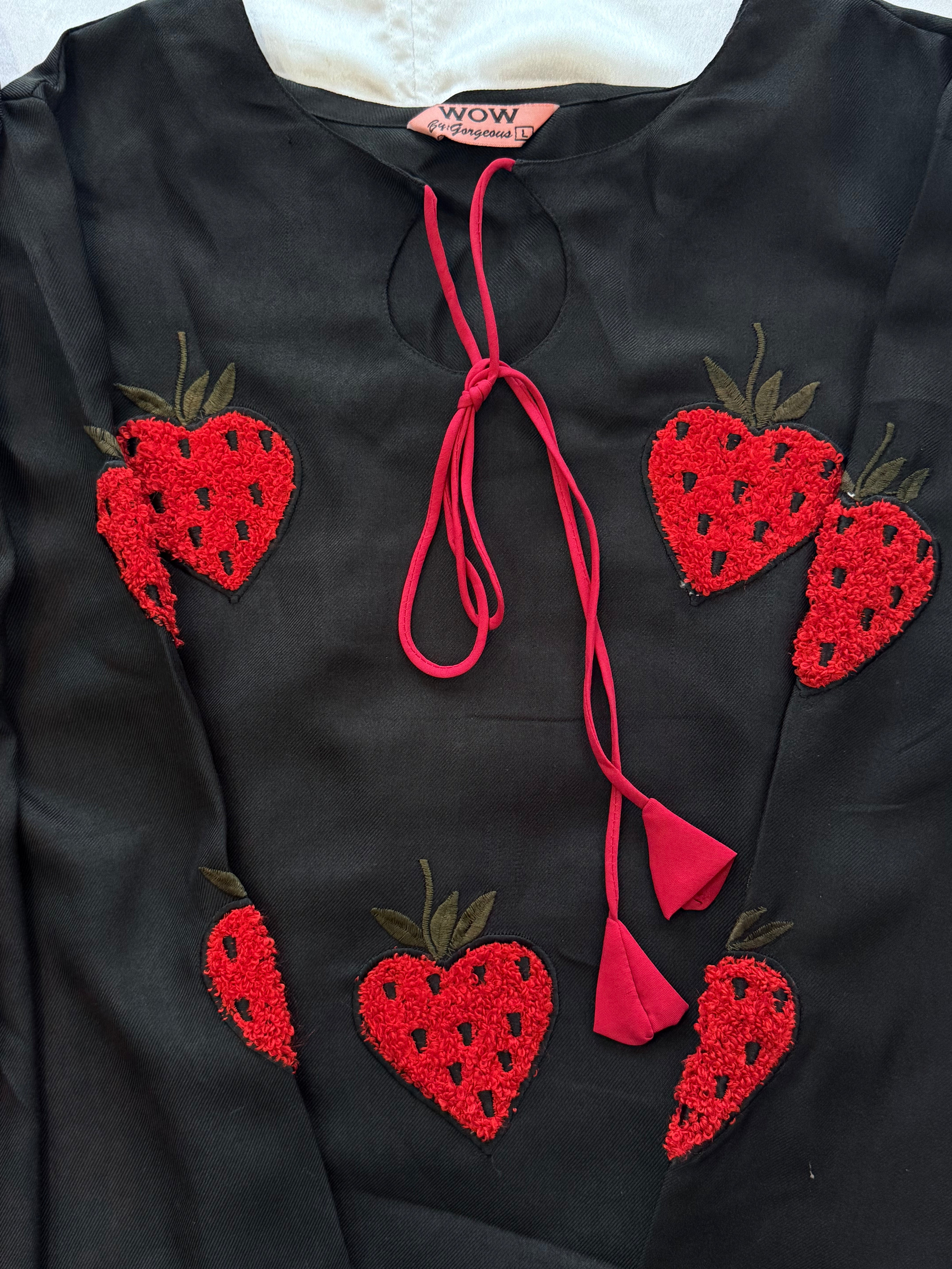 STRAWBERRY COTTON FARSHI SUIT