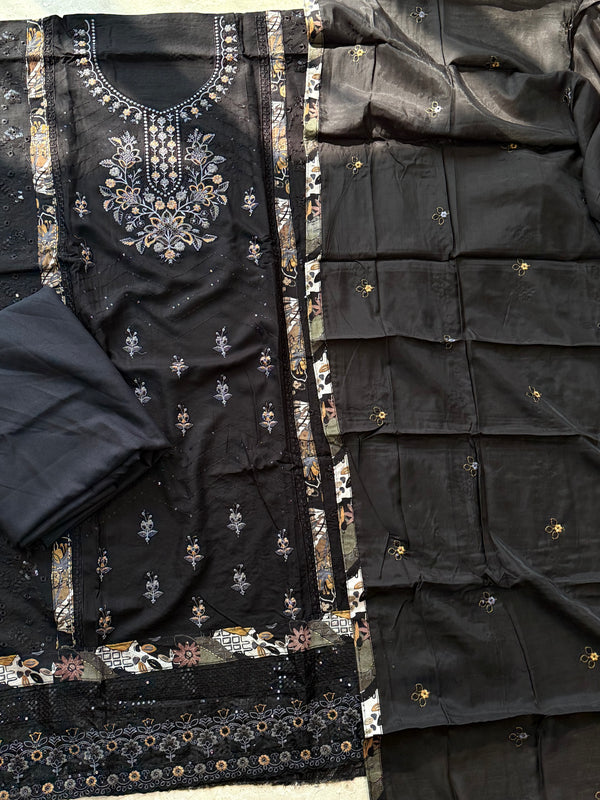 SAKINA RAYON EMBROIDERY SUIT 2 Q