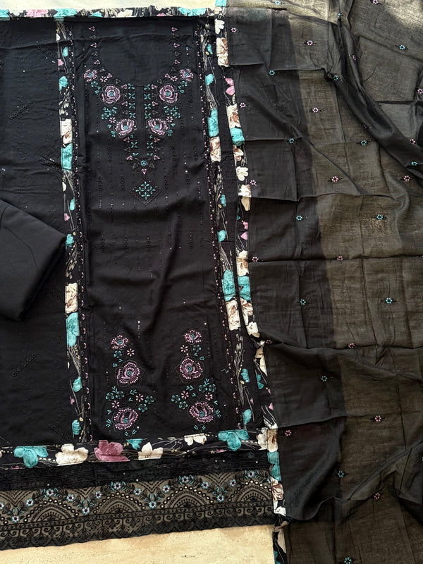 SAKINA RAYON EMBROIDERY SUIT 1 Q