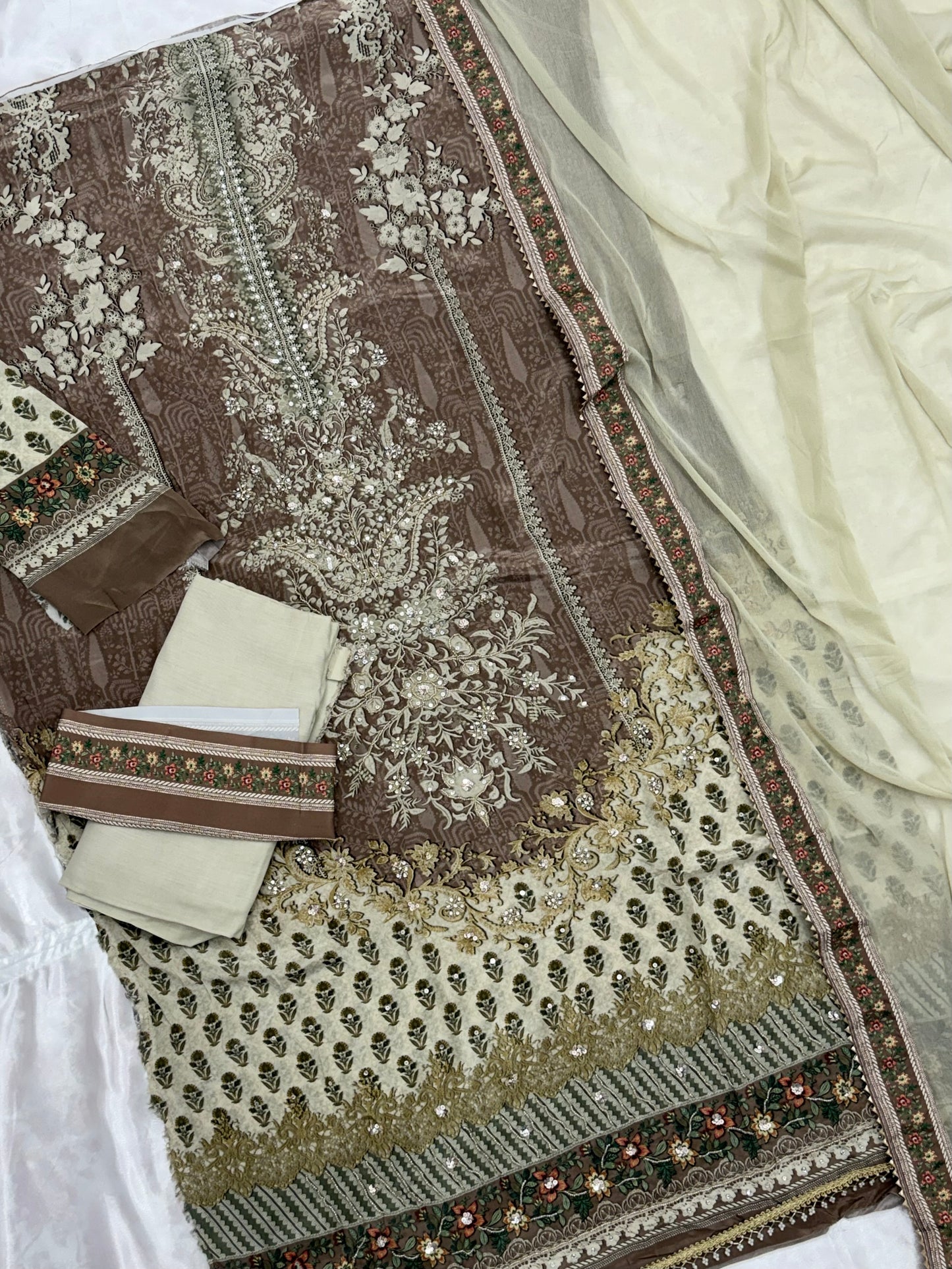 NAZAKAT CREPE EMBROIDERY SUIT 5  Q