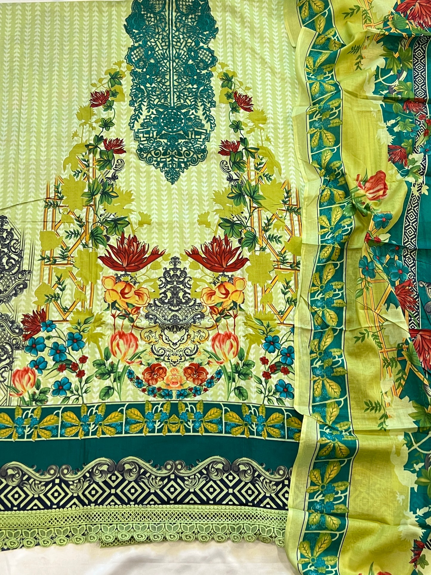 NOOR UNSTITCH COTTON PATCH SUIT