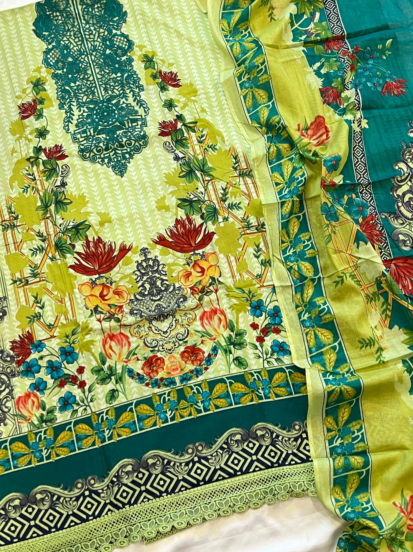 NOOR UNSTITCH COTTON PATCH SUIT