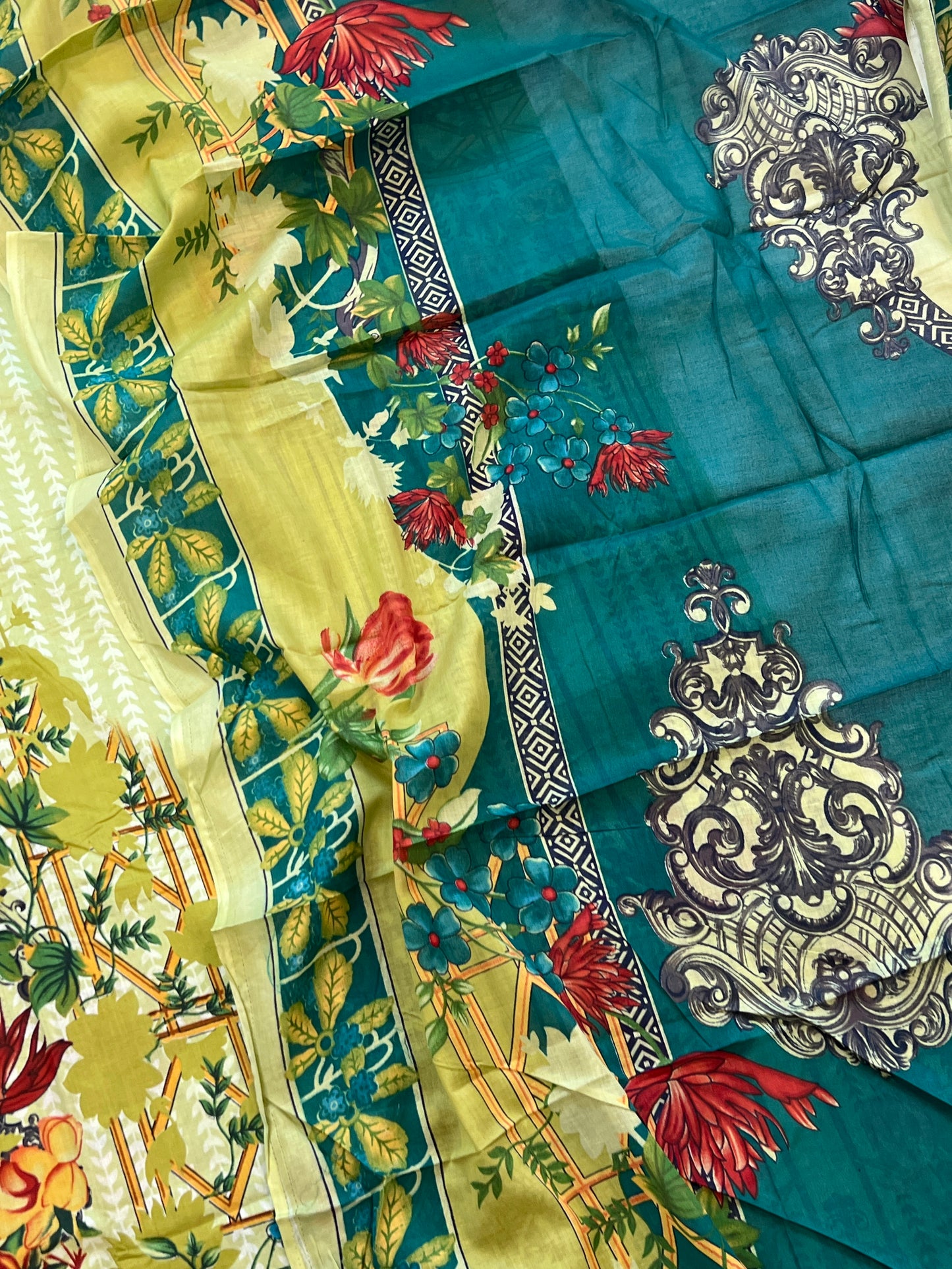 NOOR UNSTITCH COTTON PATCH SUIT