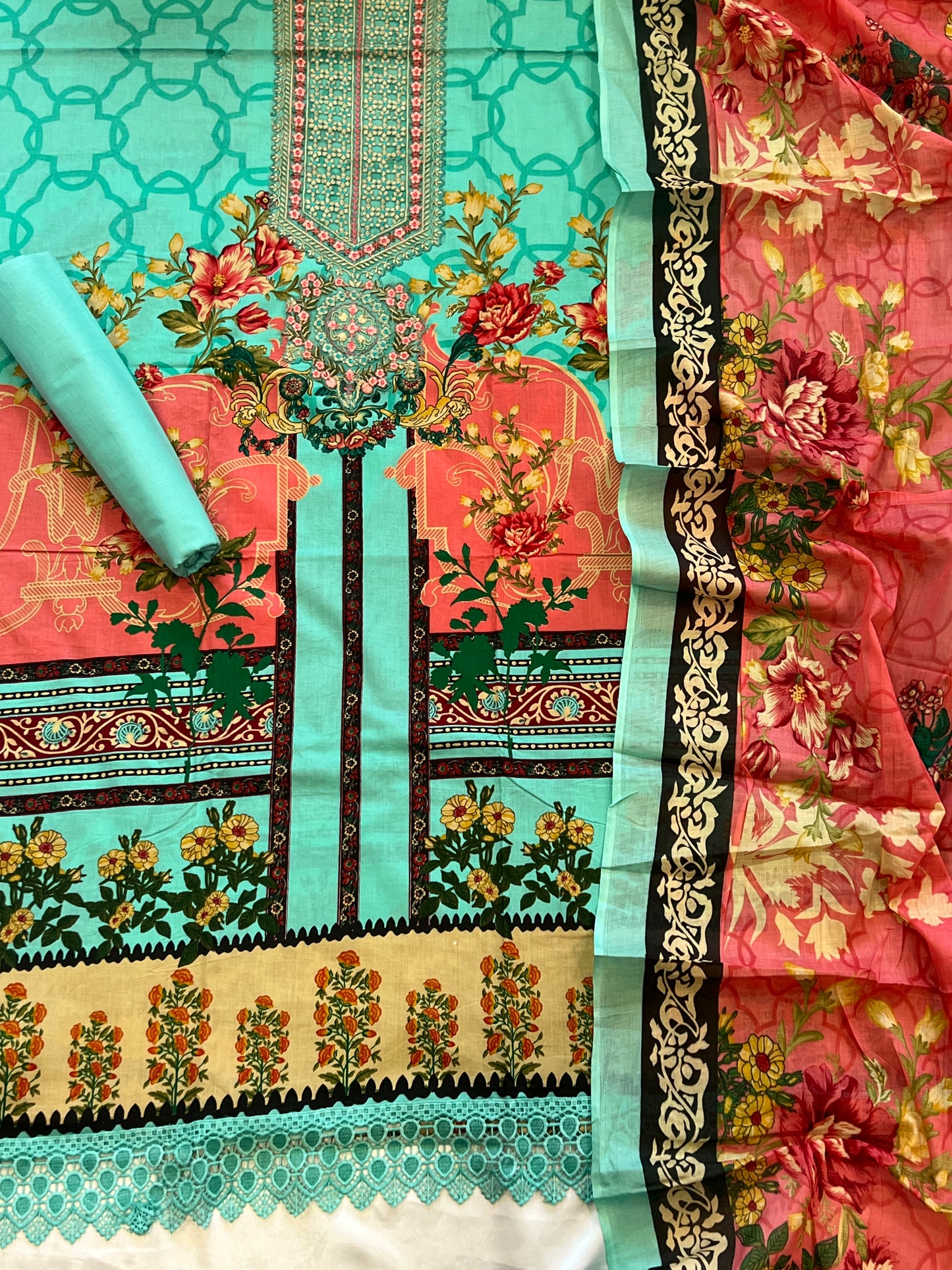 NOR UNSTITCH COTTON PATCH SUIT