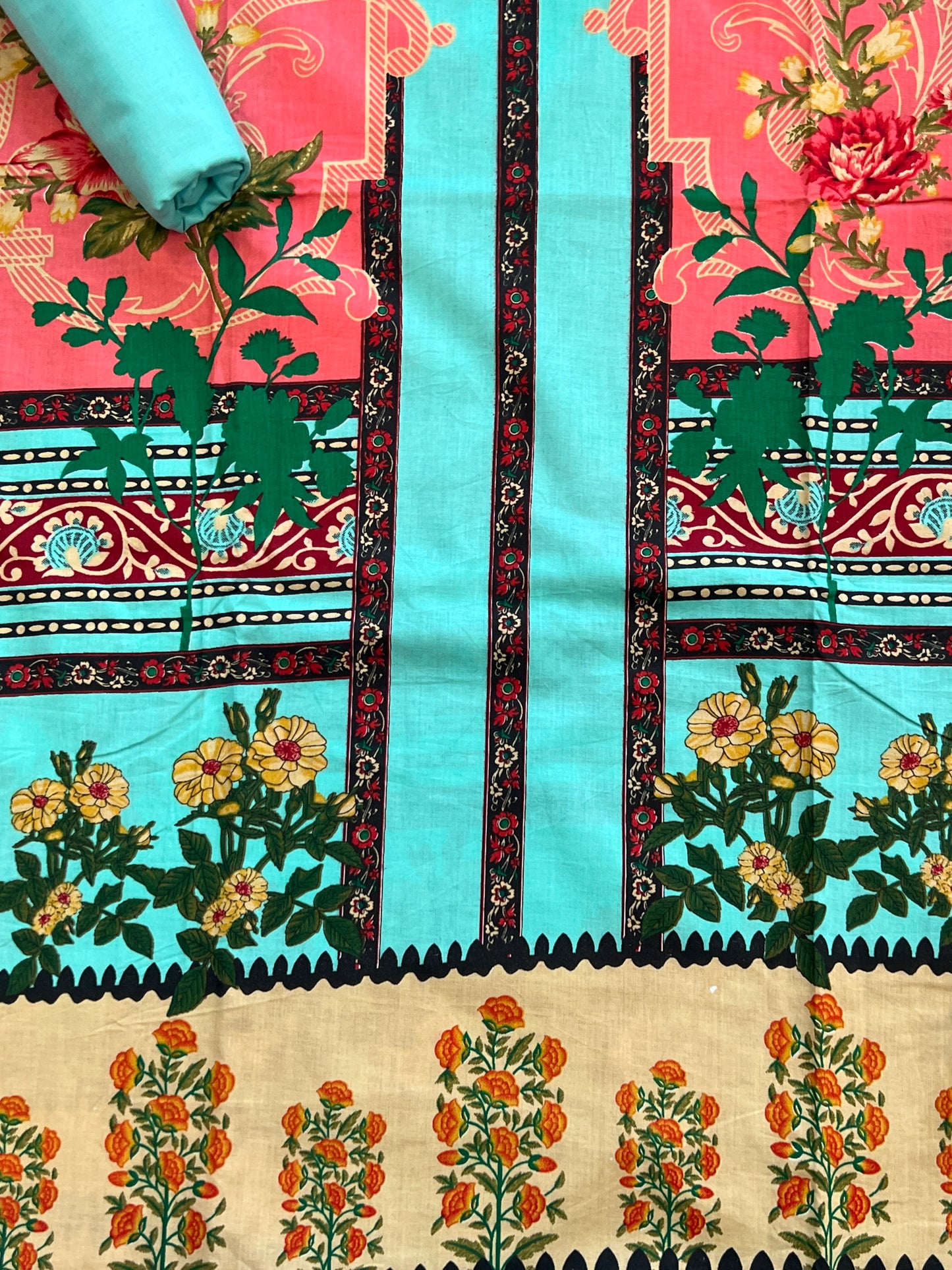 NOR UNSTITCH COTTON PATCH SUIT