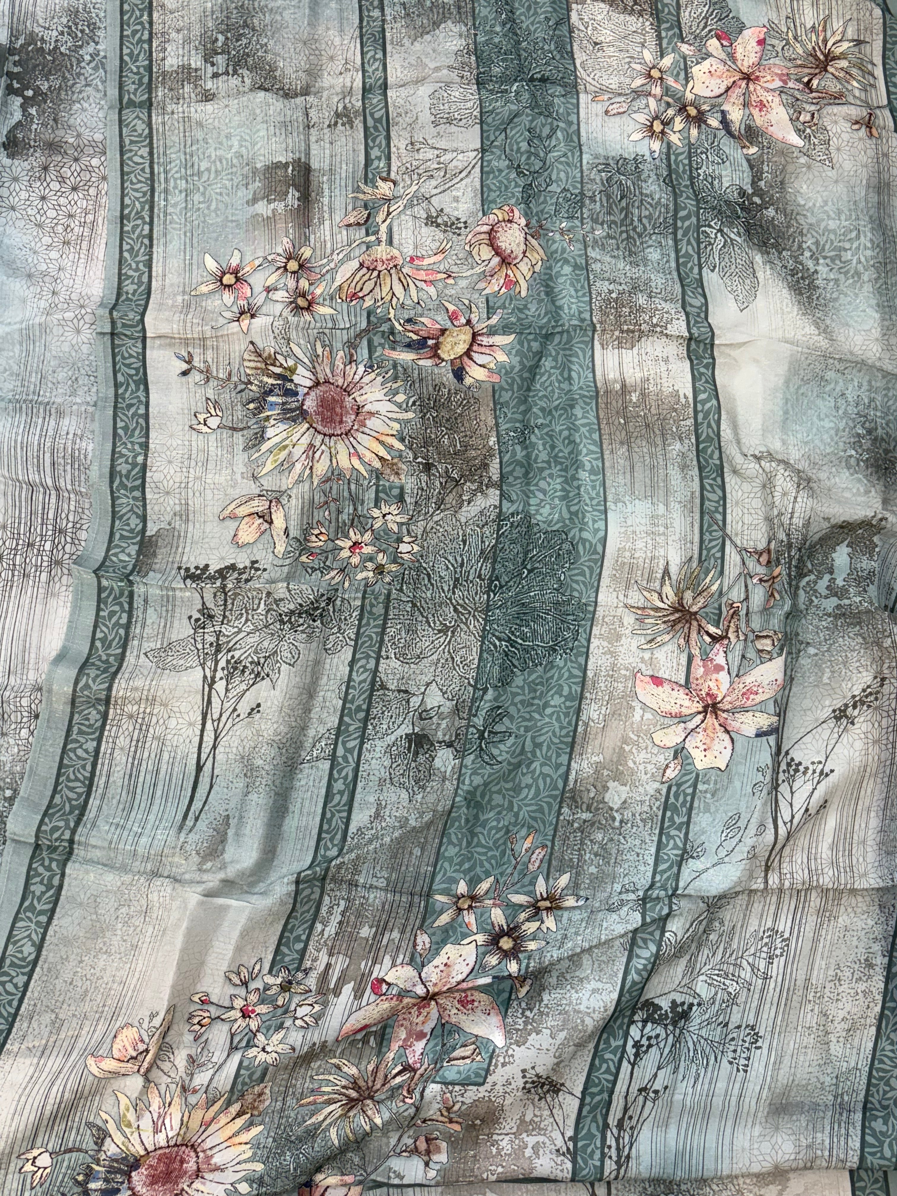 ROLEX CREPE EMBROIDERY SUIT 5 Q