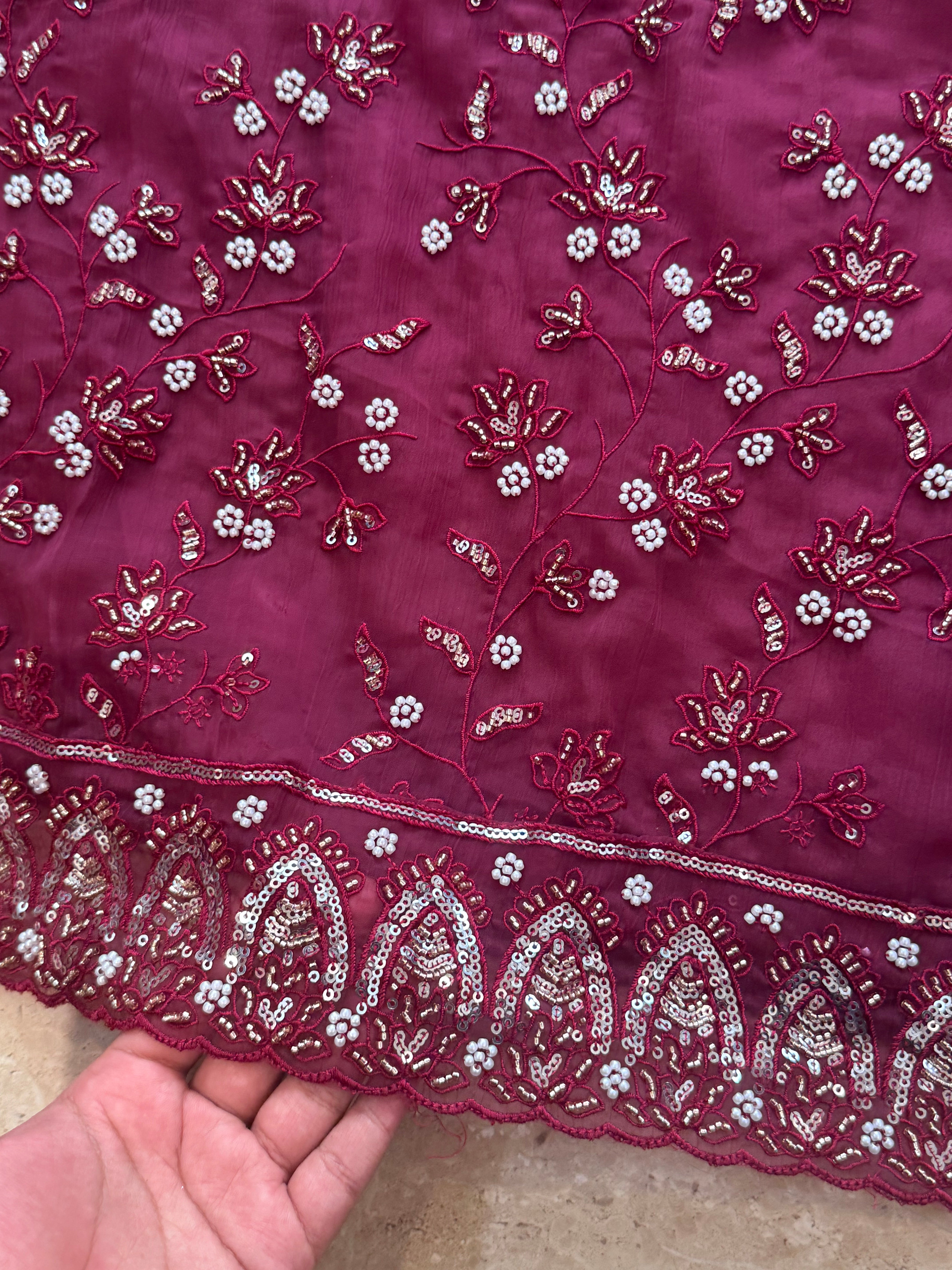 ZARQASH HAND EMBROIDERY SUIT 13 Q