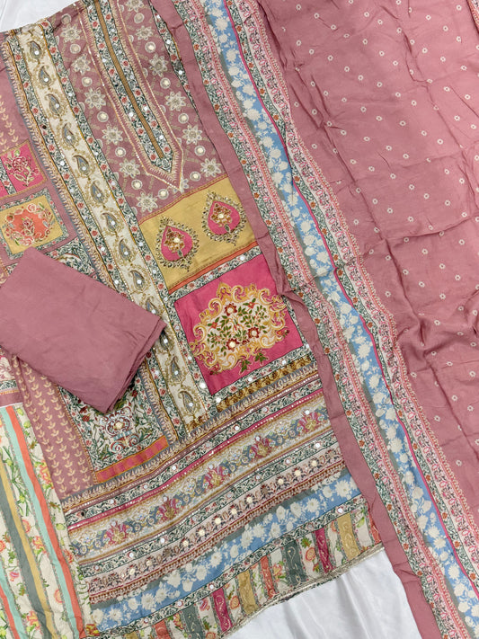 MUSLIN EMBROIDERY SUIT 111 Q