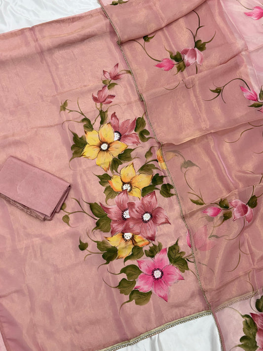 ZARQASH HAND EMBROIDERY SUIT Q