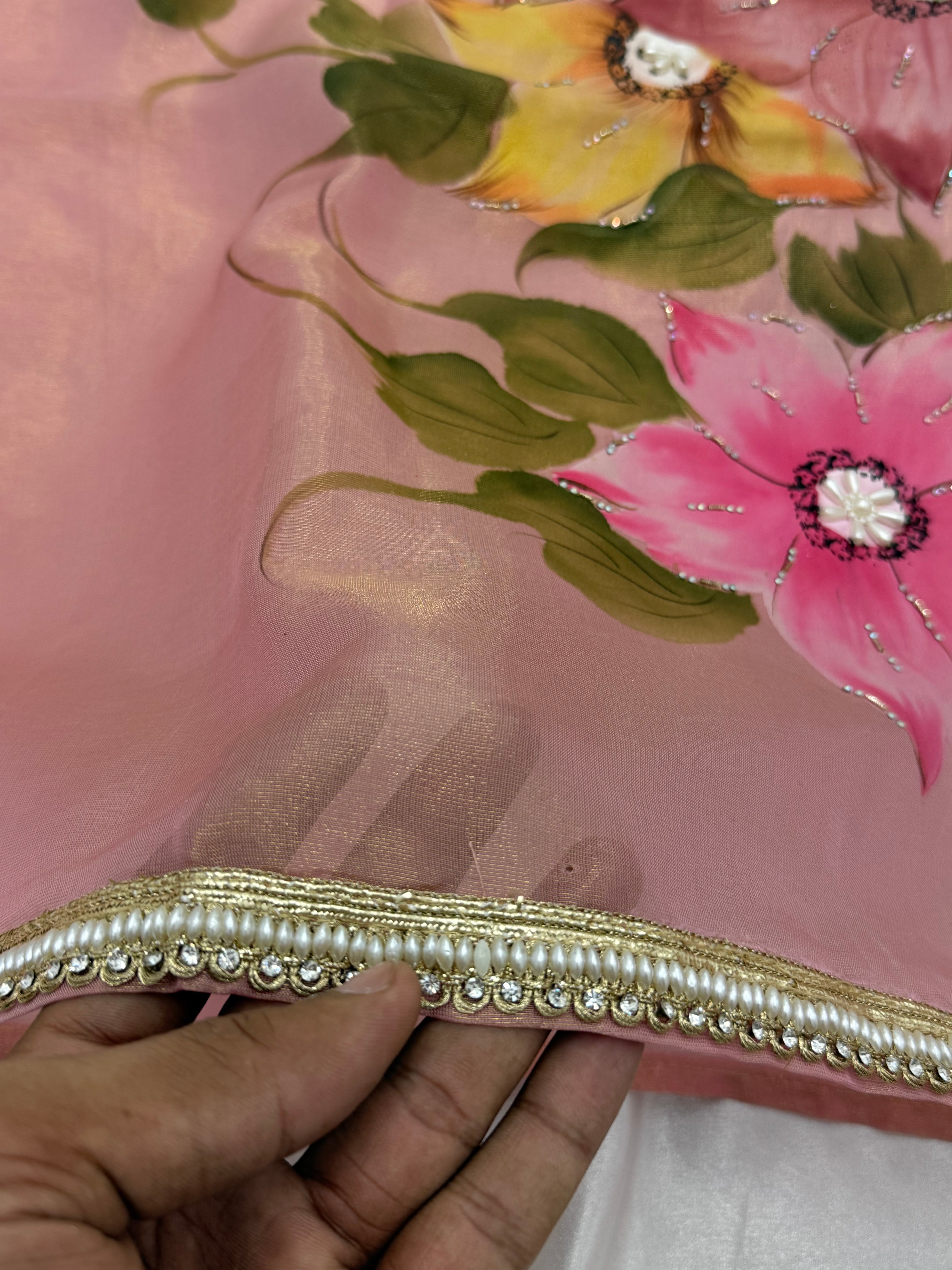 ZARQASH HAND EMBROIDERY SUIT Q