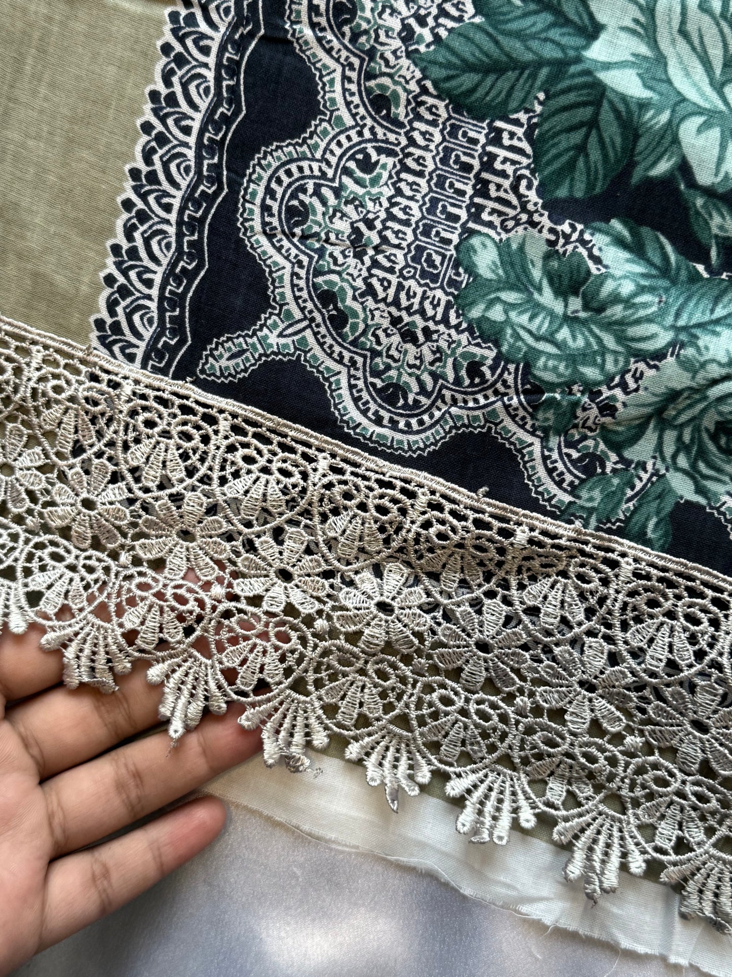 HARSHA COTTON PATCH SUIT
