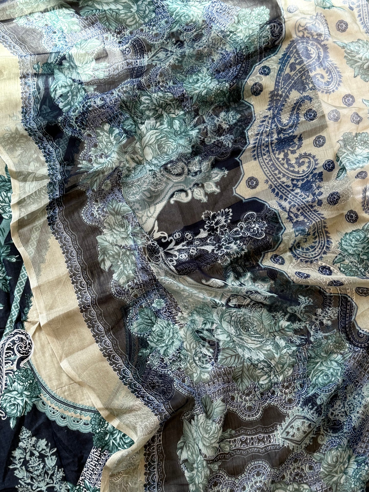 HARSHA COTTON PATCH SUIT