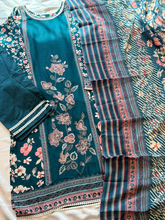 CASHMERE LAWN READYMADE SUIT Q