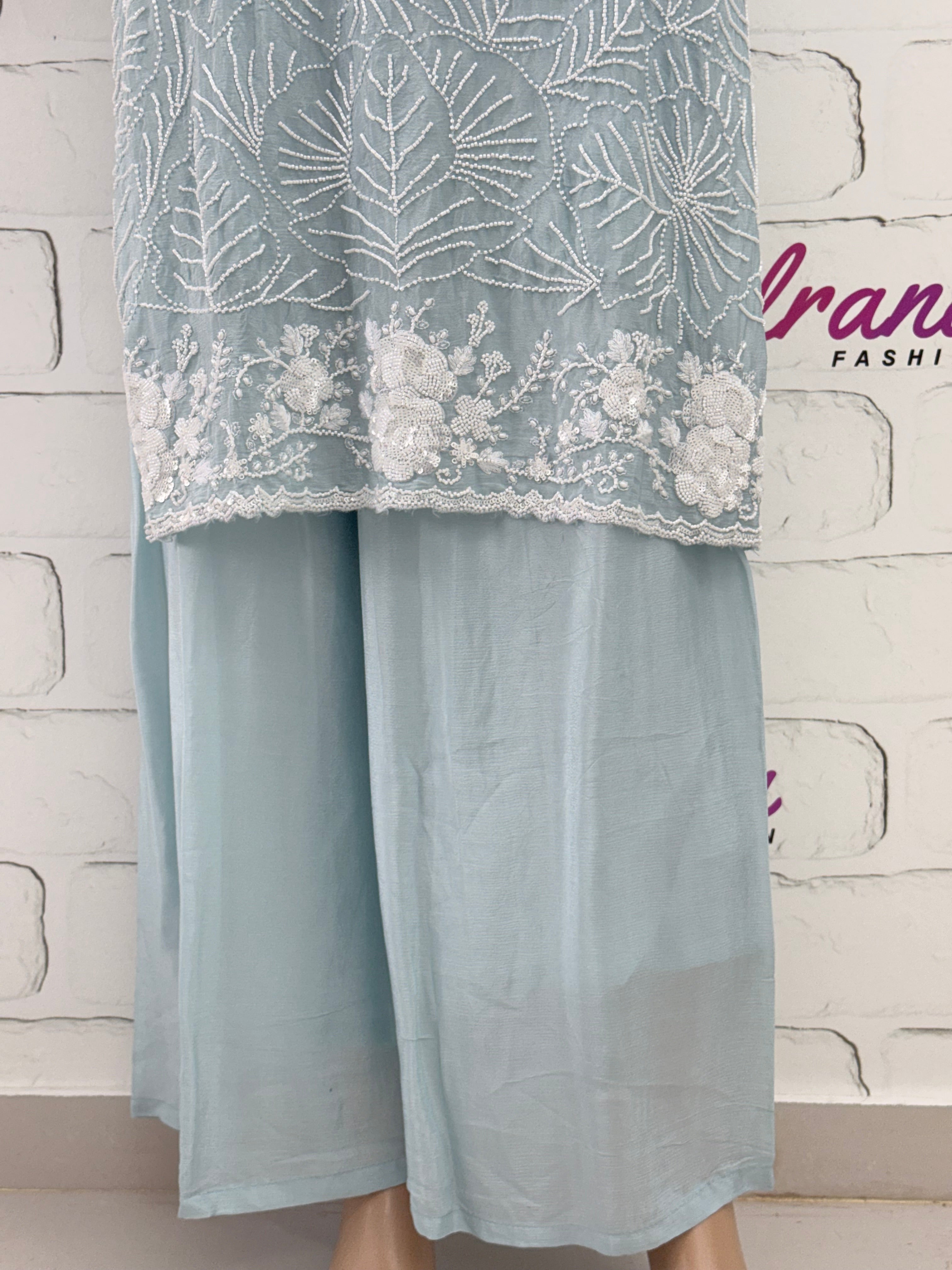 PARO SHIFFON HANDWORK SUIT 21 Q