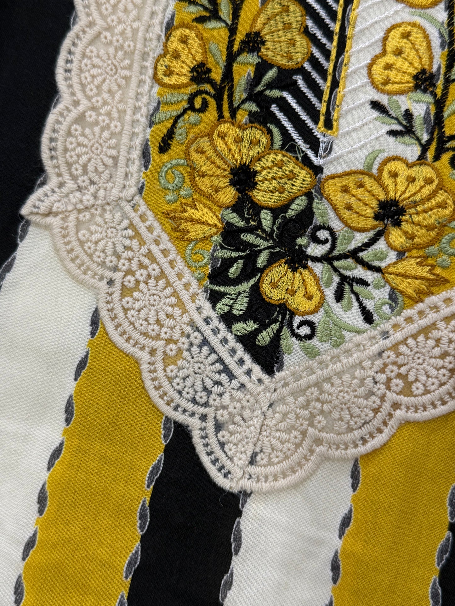 AZAA YELLOW READYMADE SUIT 5 Q