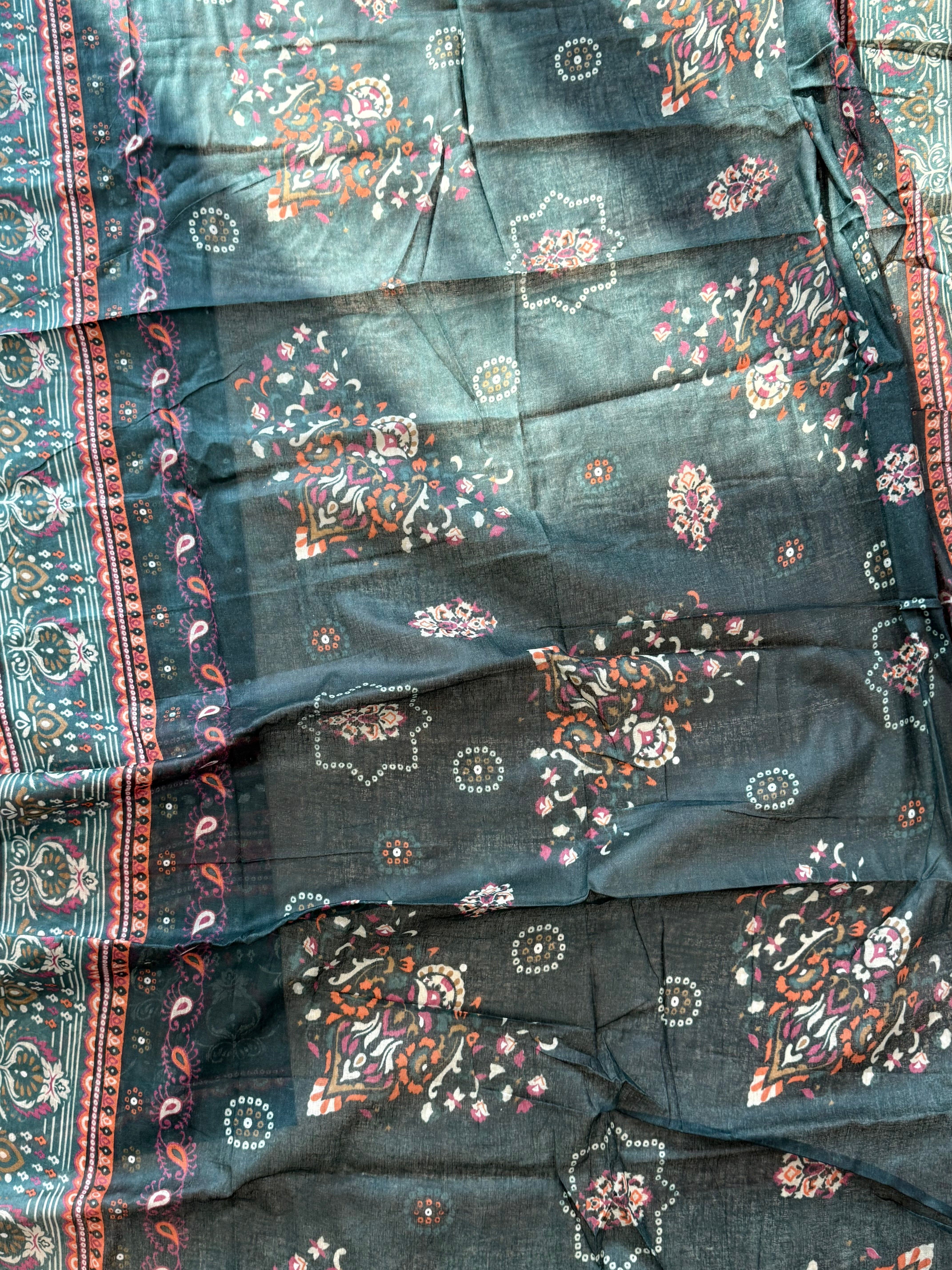 PURE COTTON PRINTED SUIT