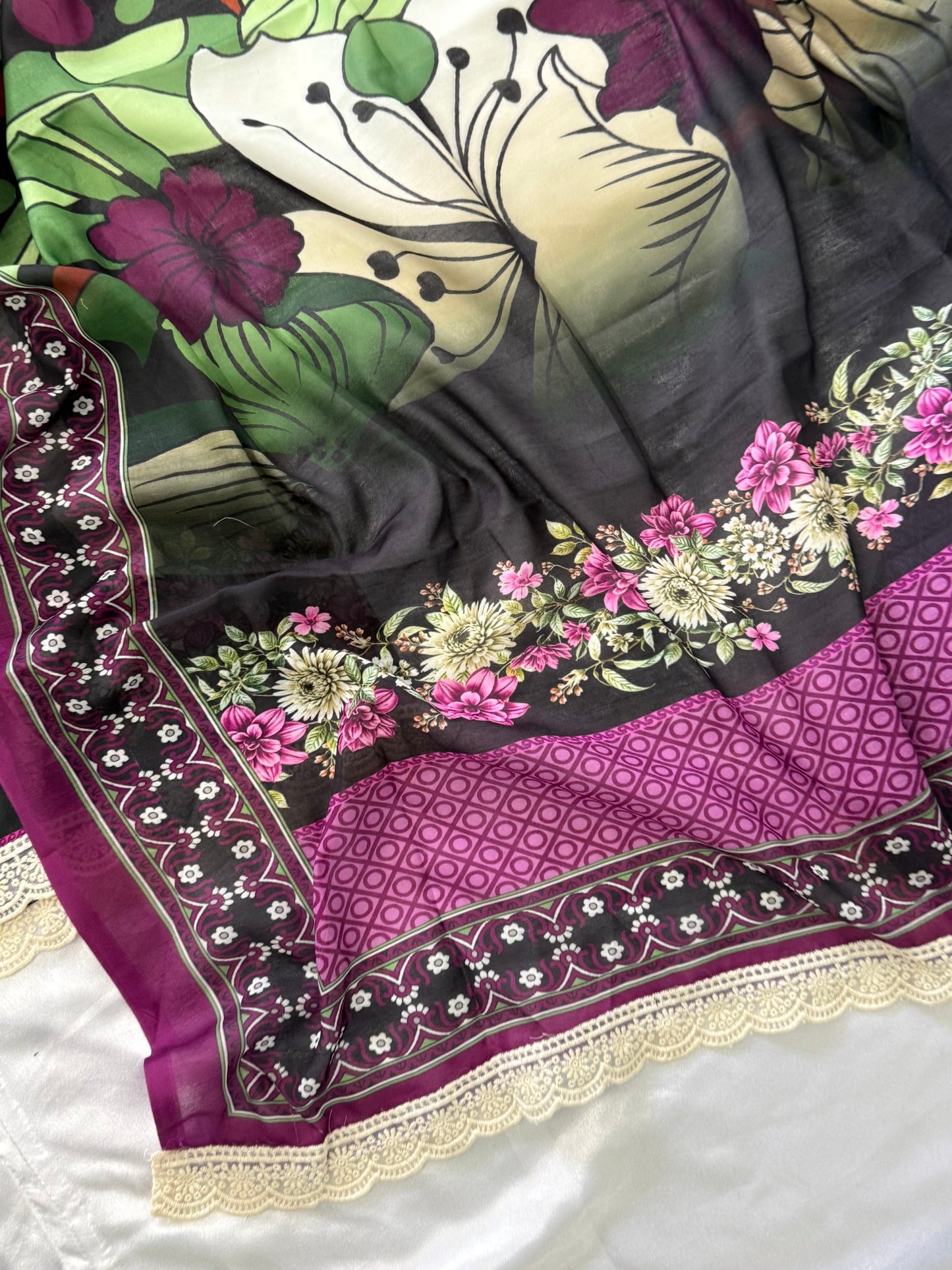 AZAA LAWN READYMADE SUIT 3 Q