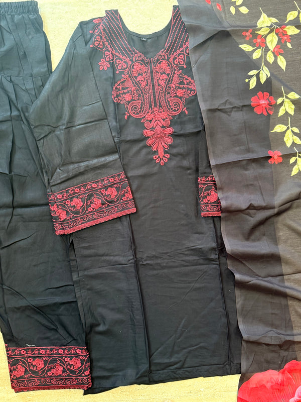 IMROZA RAYON FARSHI SHALWAR SET Q