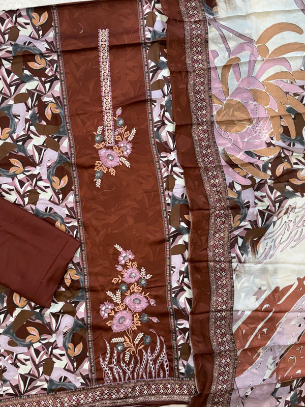 AARANYA 2 LAWN EMBROIDERY SUIT 1 Q