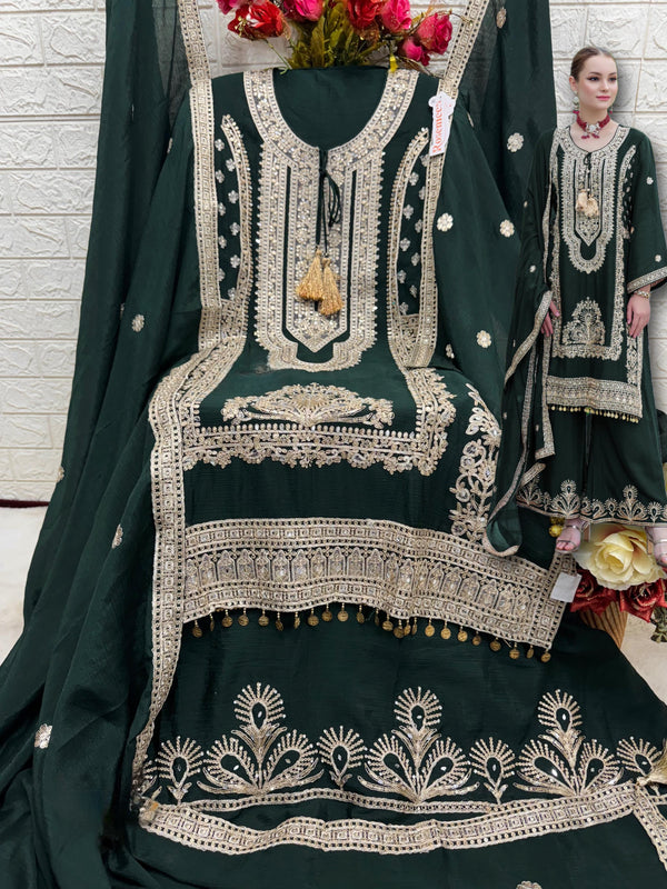 GREEN CHINNON SUIT 1846 Q