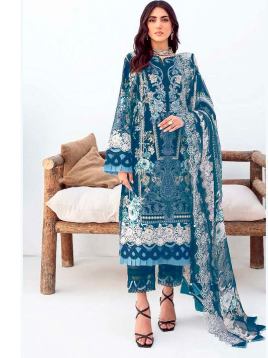 GREEN NEEDAL COTTON PATCH SUIT