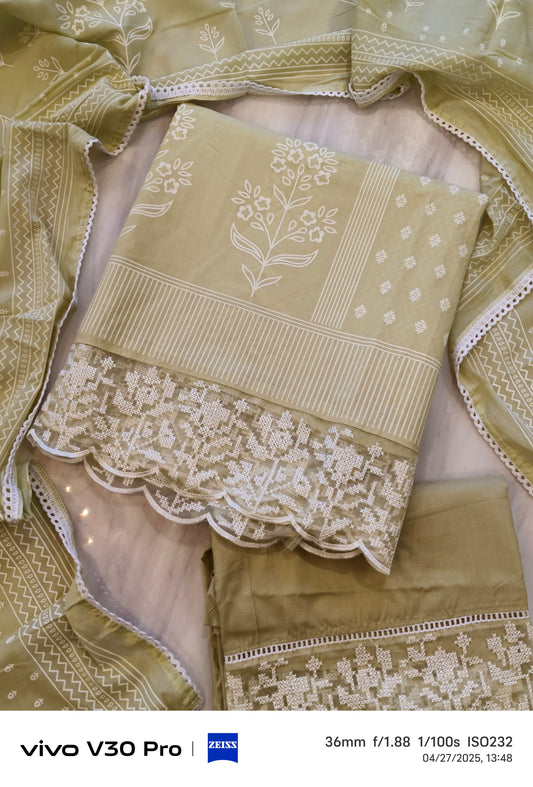 IBADAT COTTON EMBROIDERY SUIT 2