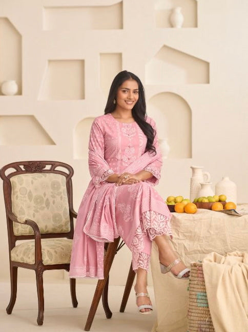 IBADAT COTTON EMBROIDERY SUIT 4