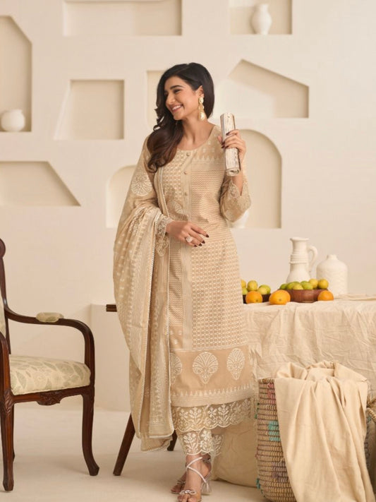 IBADAT COTTON EMBROIDERY SUIT 6