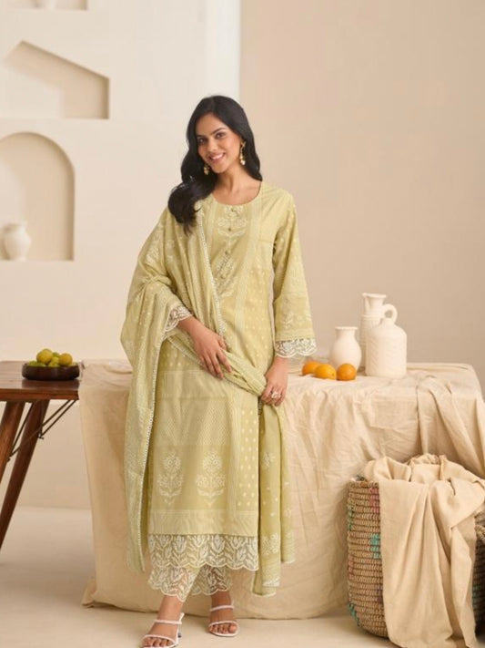 IBADAT COTTON EMBROIDERY SUIT 2