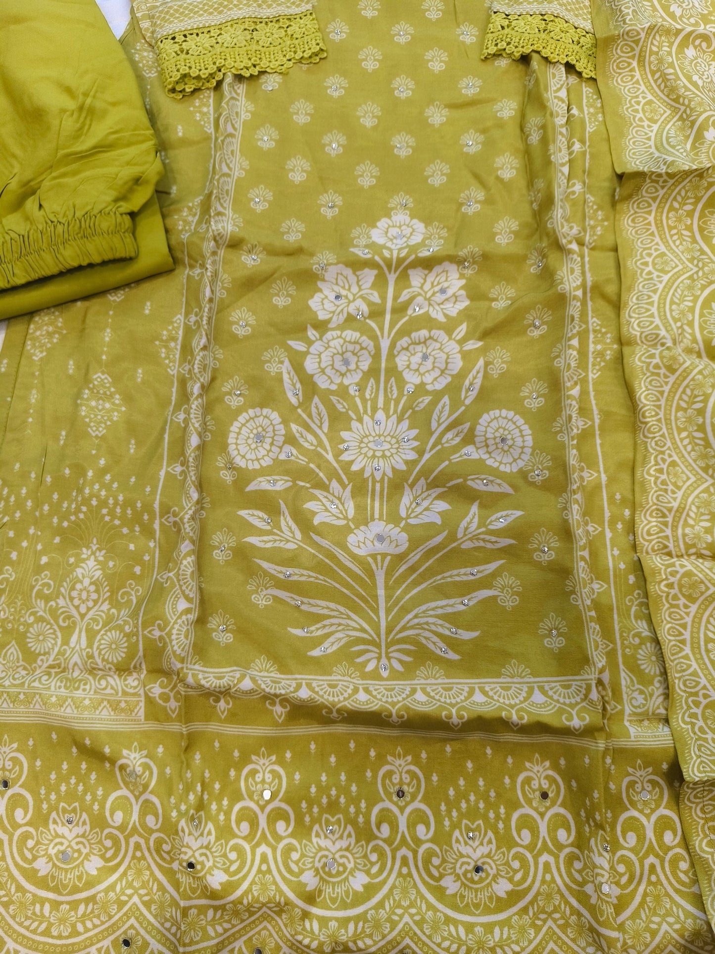 SF MUSLIN READYMADE SUIT 102