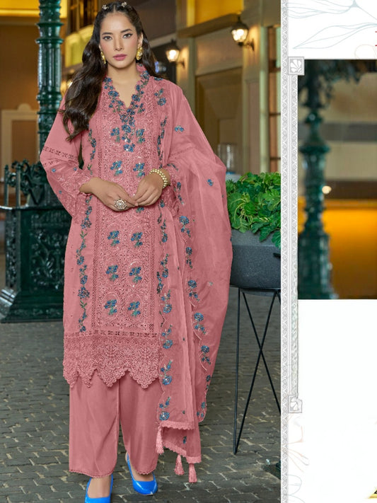 HANIA PURE COTTON EMBROIDERY SUIT 2004F