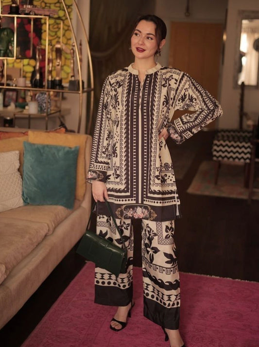 HANIA BLACK CO-ORD READYMADE Q