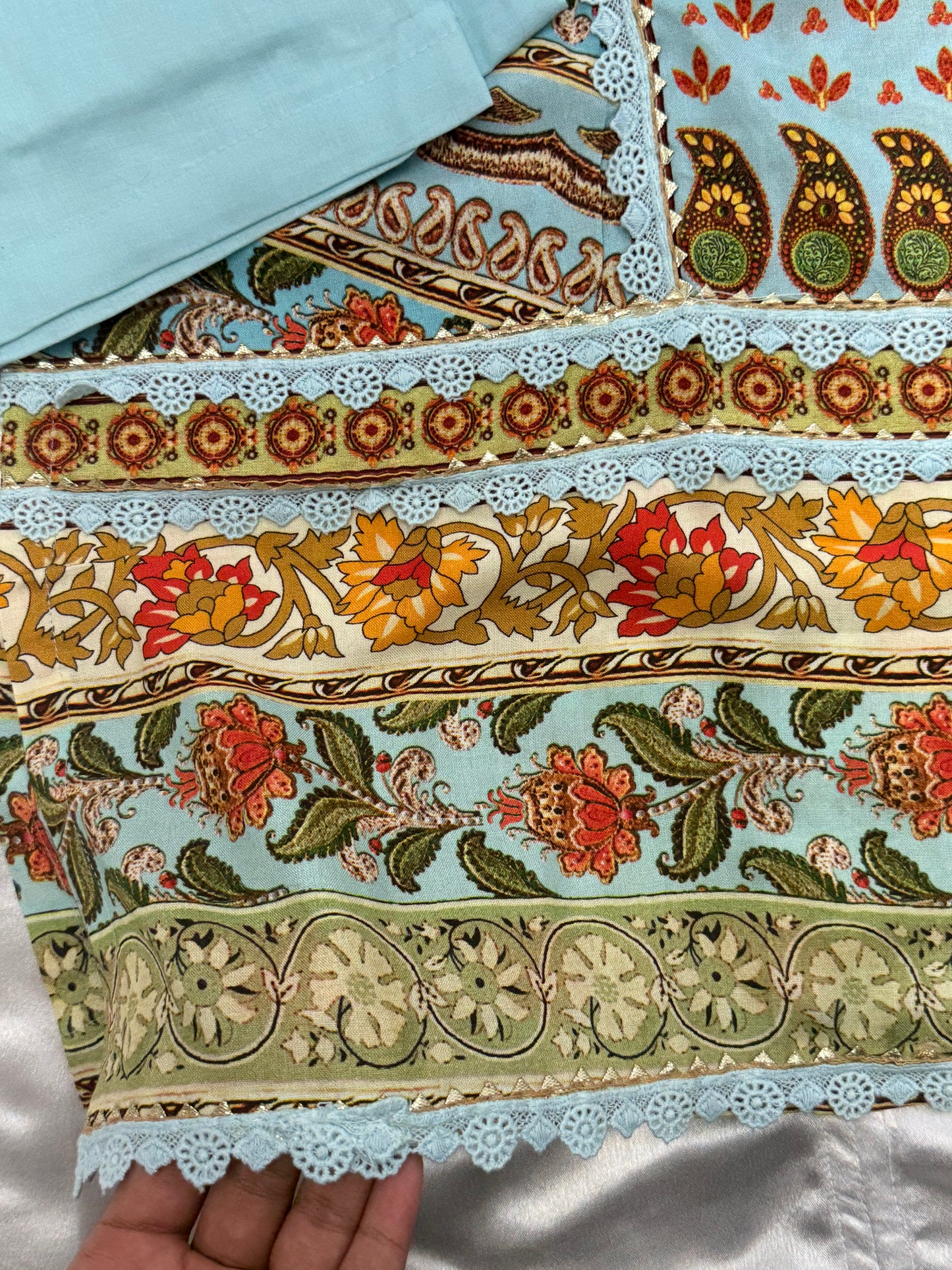 BAGH LAWN READYMADE SUIT SKY BLUE 4 Q