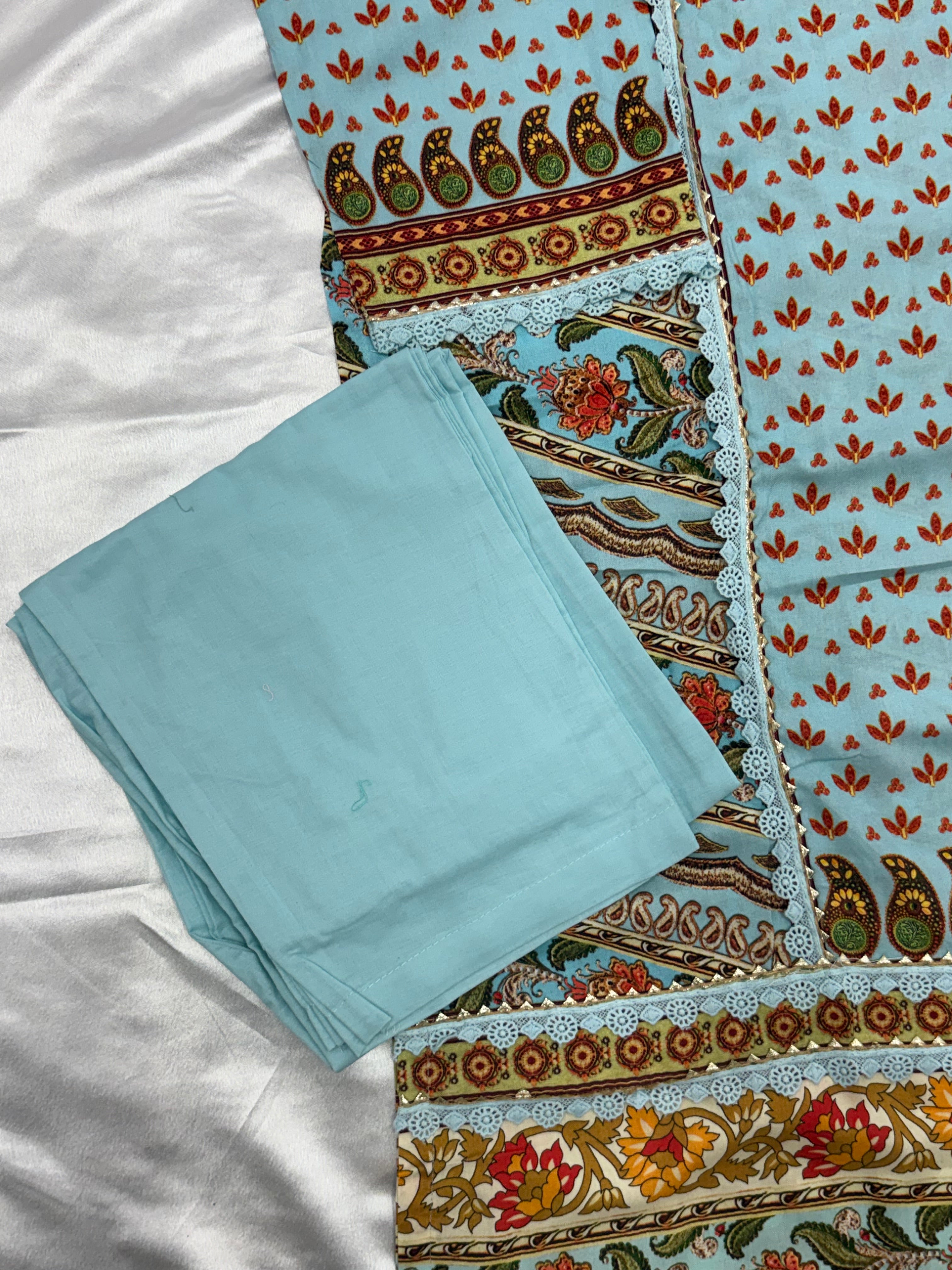 BAGH LAWN READYMADE SUIT SKY BLUE 4 Q