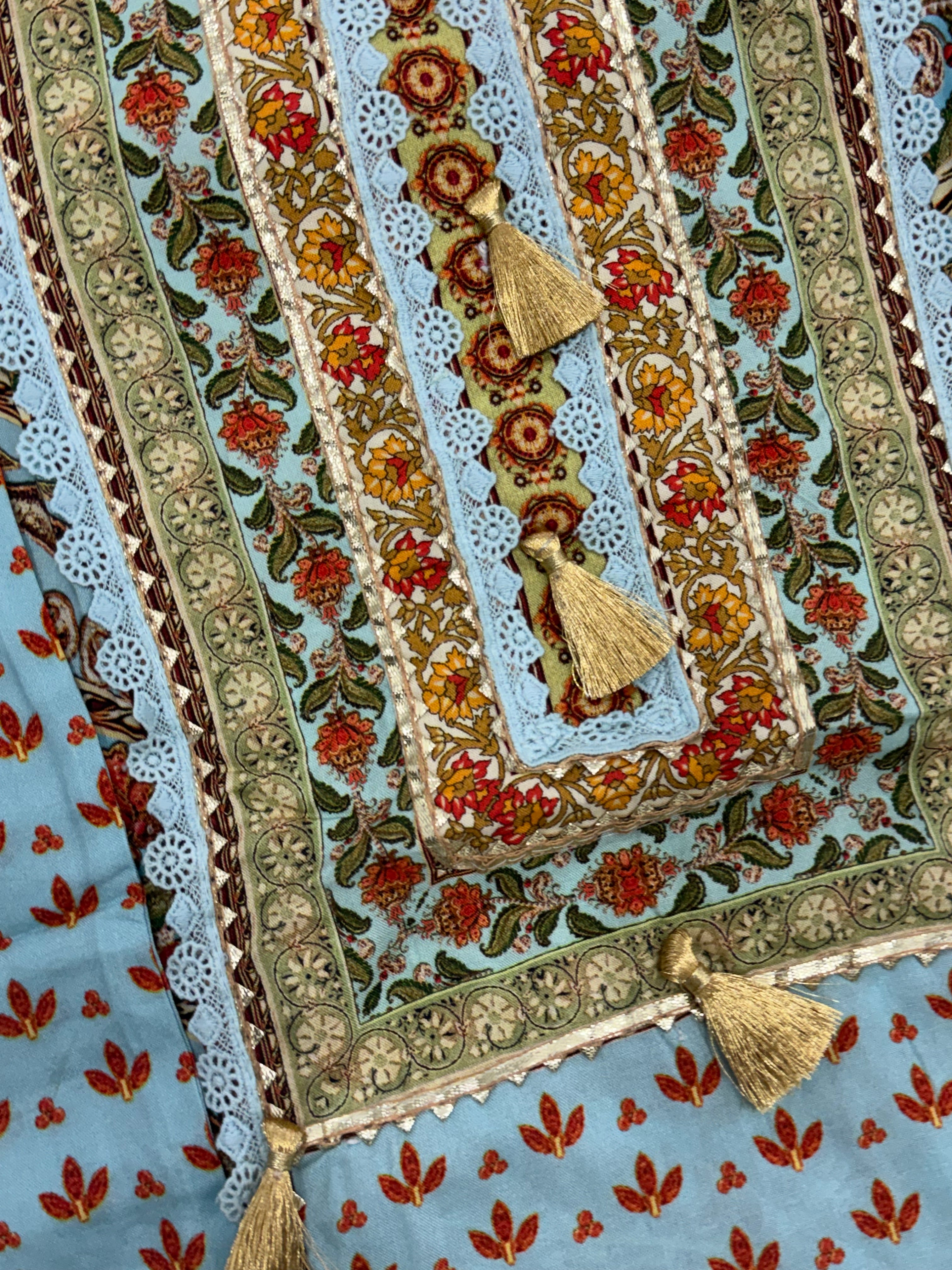 BAGH LAWN READYMADE SUIT SKY BLUE 4 Q