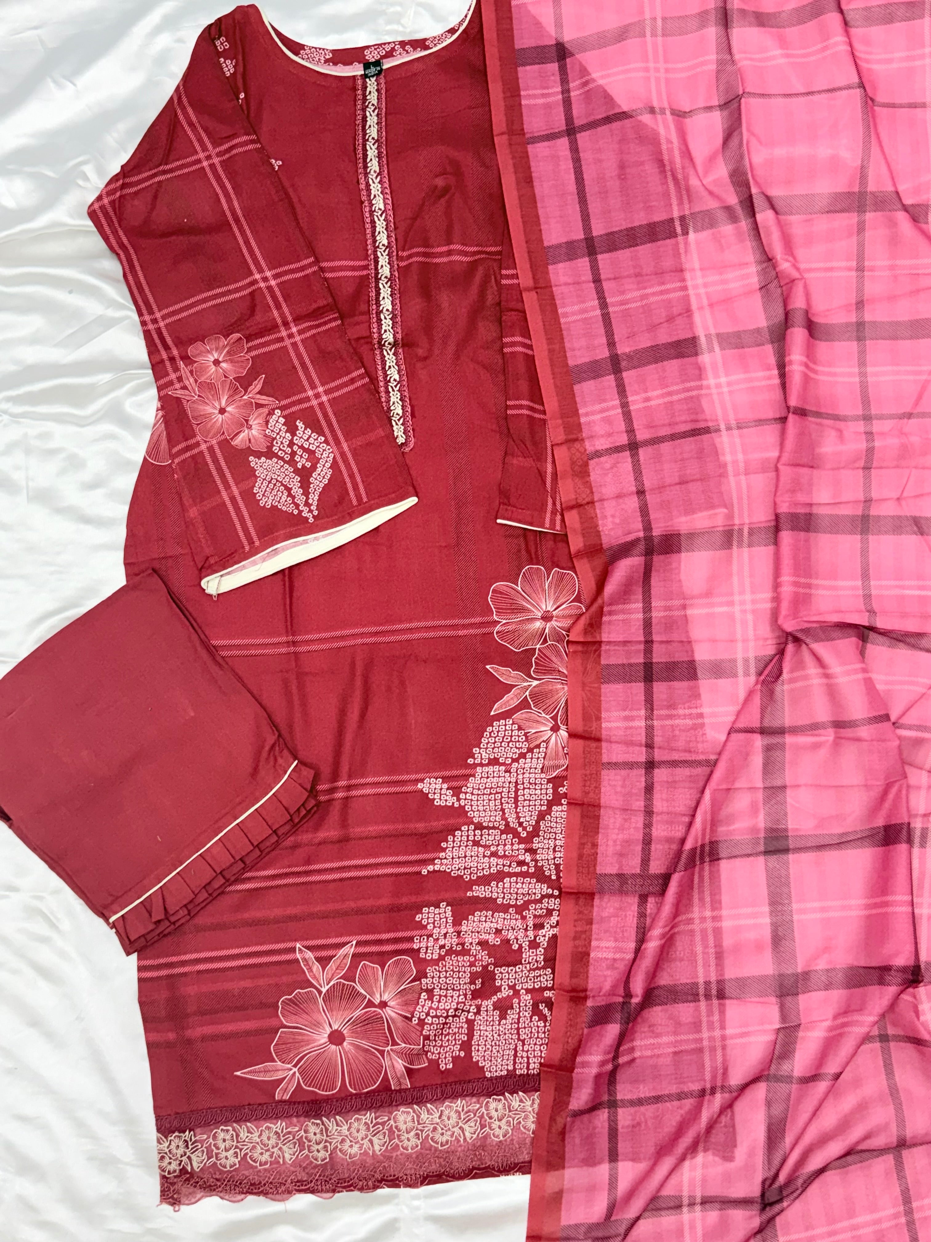 SVA LAWN READYMADE SUIT 3 Q