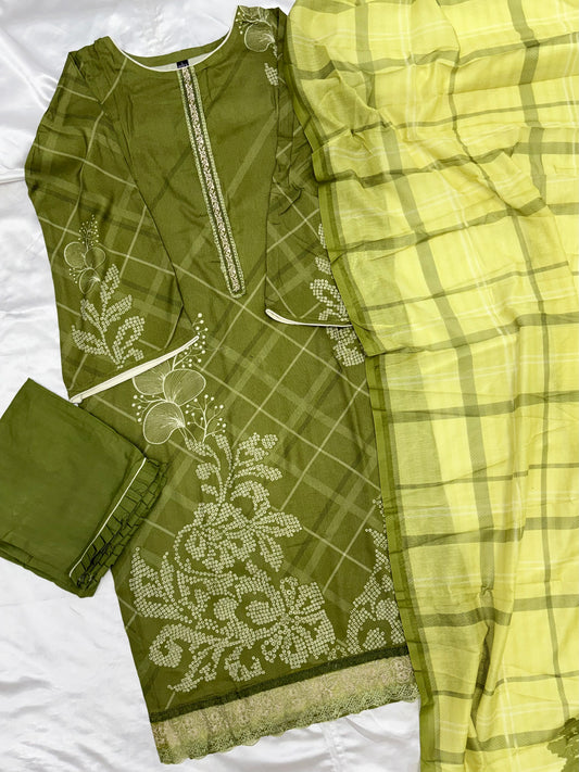 SVA LAWN READYMADE SUIT 1 Q