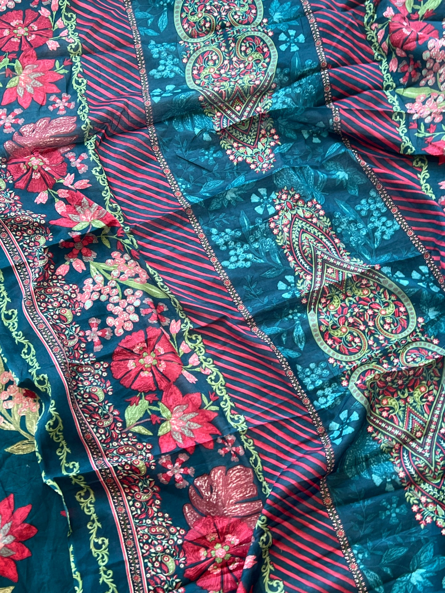 CASMERE COTTON EMBROIDERY SUIT 5 Q