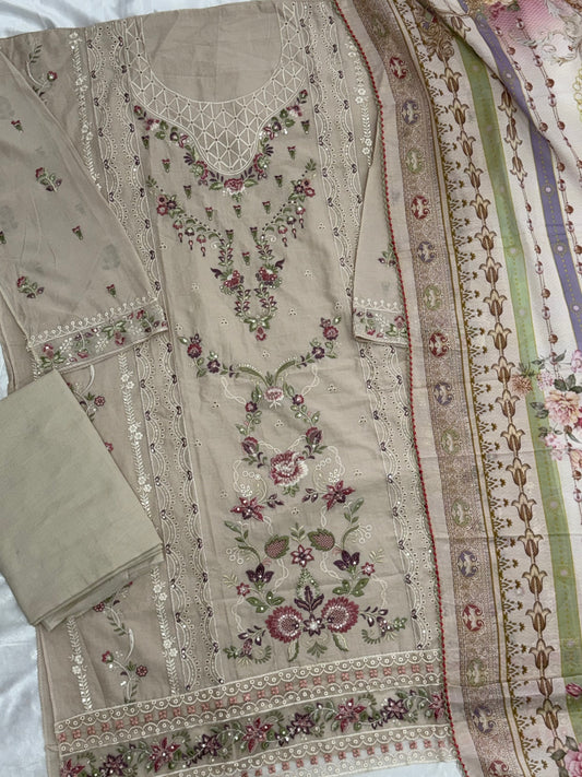 TASKEEN COTTON  PATCH SUIT 1 Q