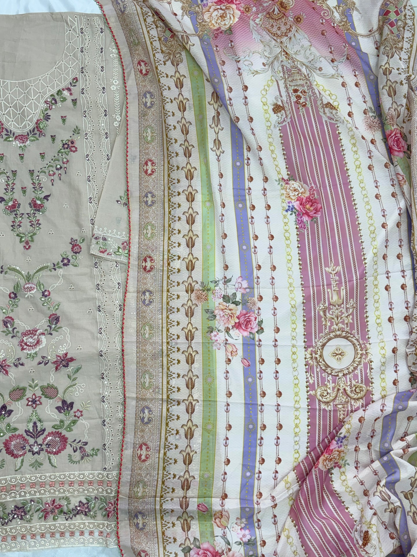 TASKEEN COTTON  PATCH SUIT 1 Q