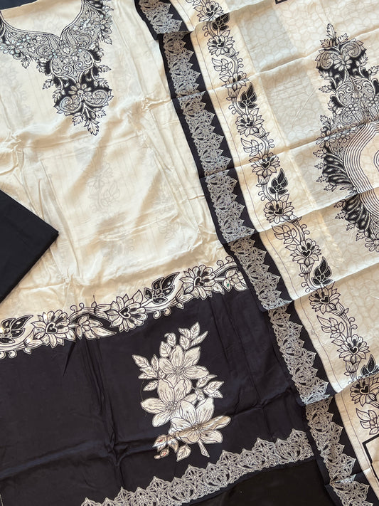 KAIRA MUSLIN HAND WORK EMBROIDERY SUIT 9