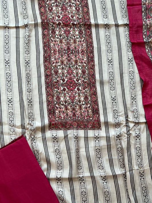 KAIRA MUSLIN HAND WORK EMBROIDERY SUIT 10
