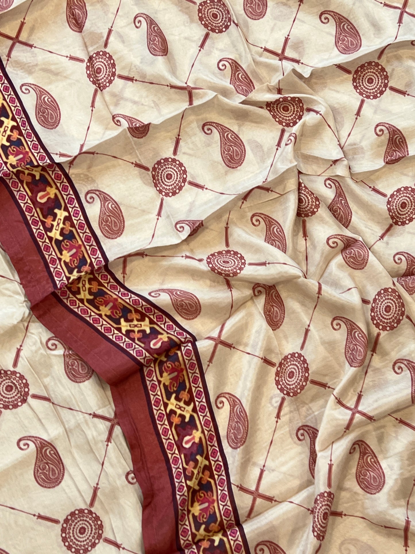 KAIRA MUSLIN HAND WORK EMBROIDERY SUIT 11