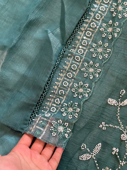 GEORGETTE CUTDANA HANDWORK SUIT