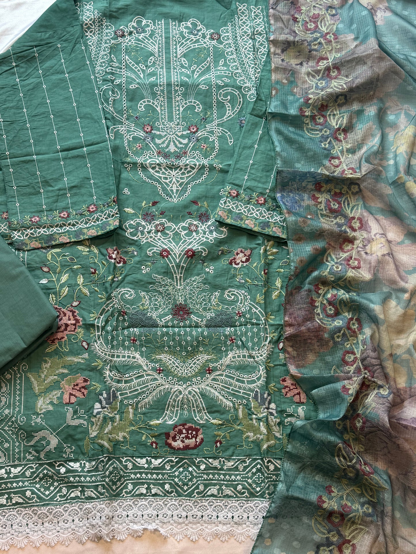 HANIA COTTON  PATCH SUIT Q