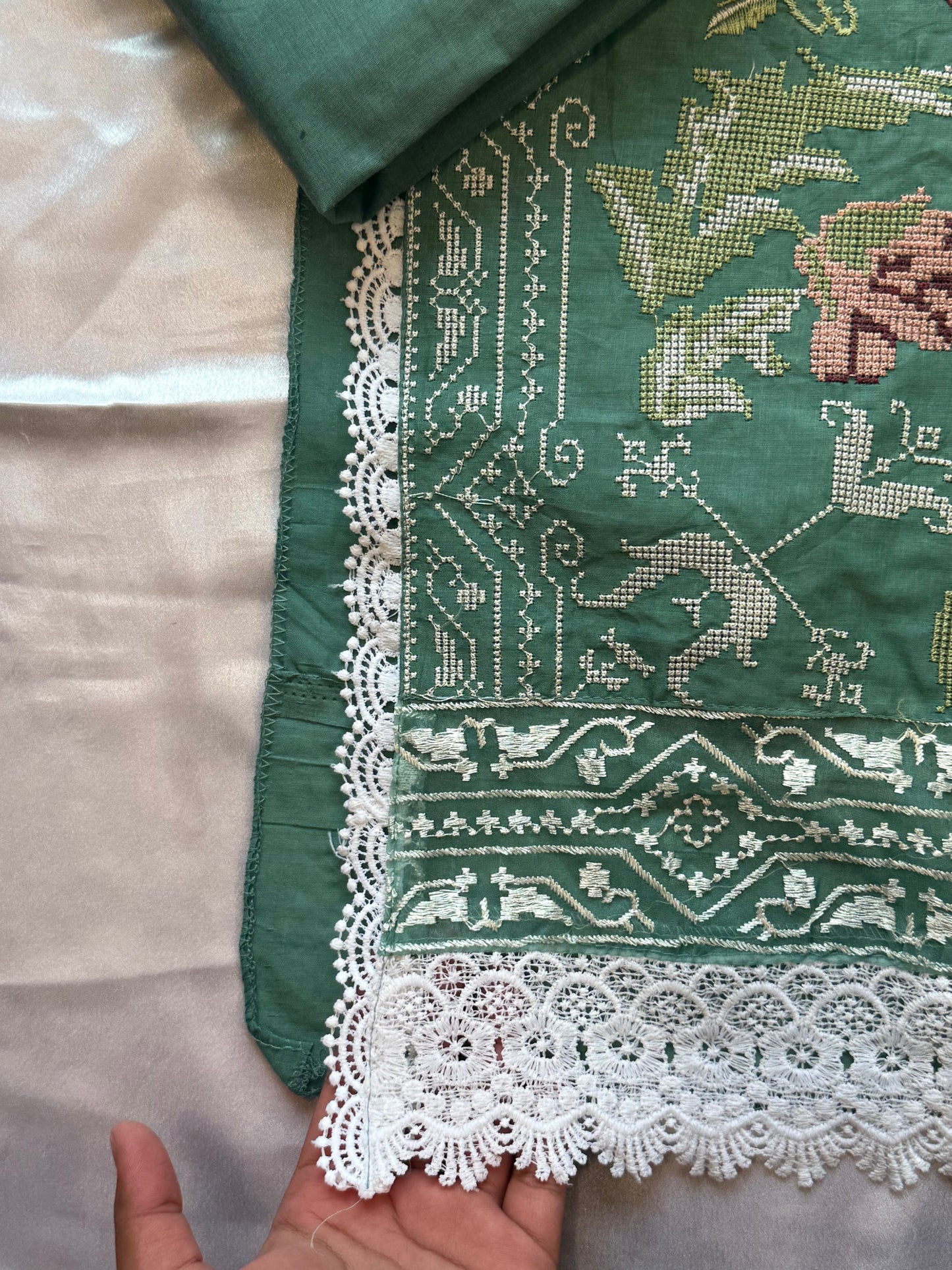 HANIA COTTON  PATCH SUIT Q