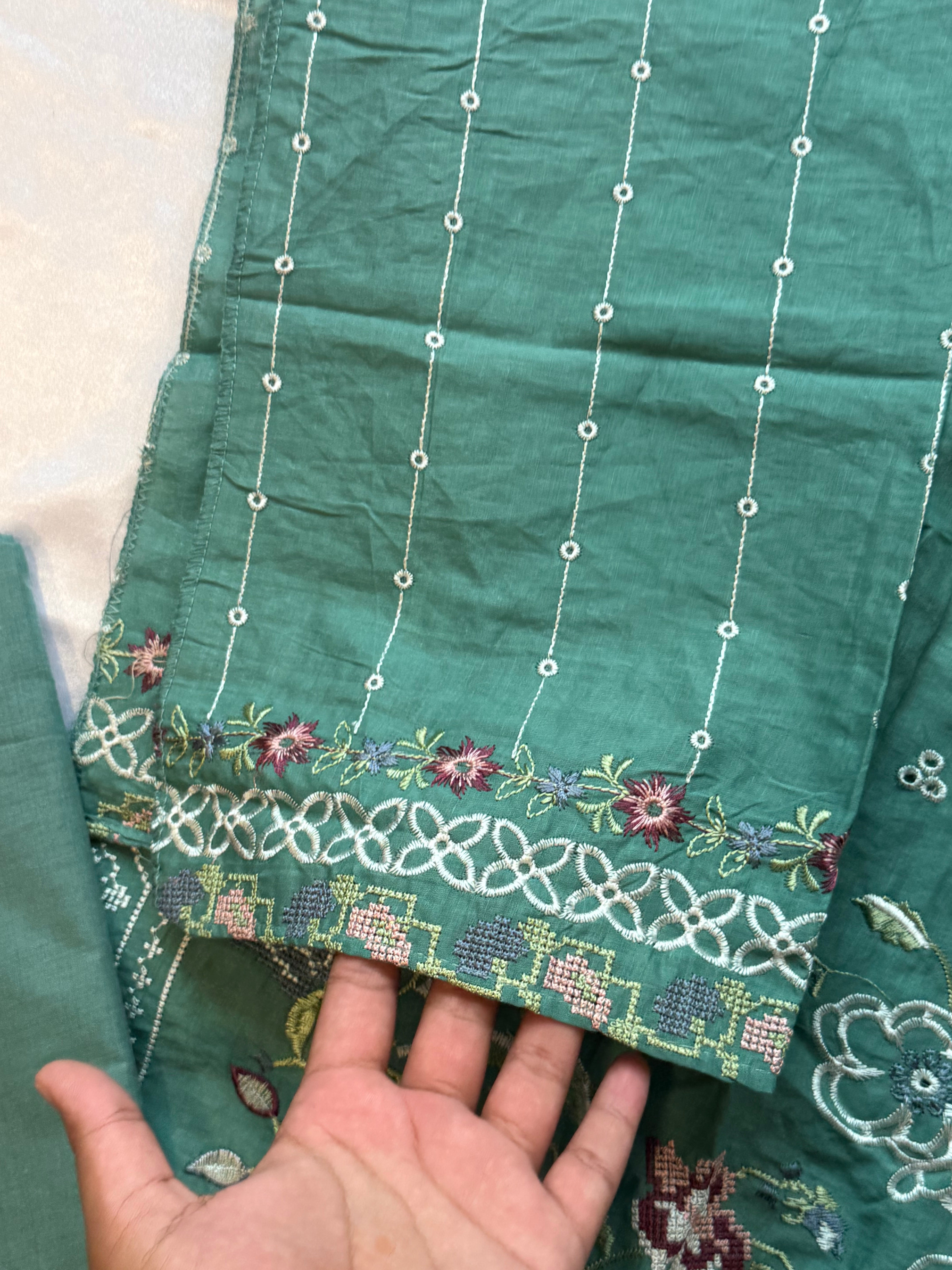 HANIA COTTON  PATCH SUIT Q